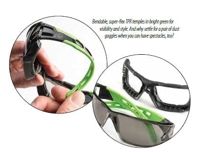 Anti-Fog Eyewear - Brass Knuckle Protection