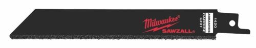 Milwaukee 48-00-1420 Tungsten Carbide Sawzall Blade 6" Coarse Grit (3 Pack) 1