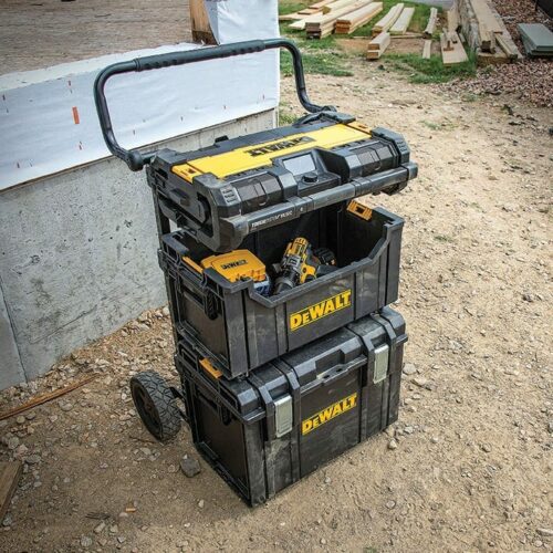 DEWALT DWST08810 ToughSystem® Music + Charger (stacked view 2)