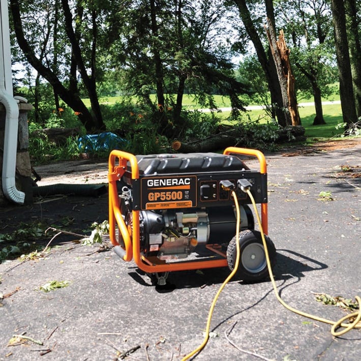 Generac GP5500 5,500 Watt Portable Generator - Tool Authority