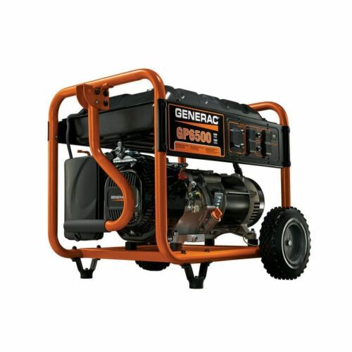 Generac GP6500 General Purpose Residential 6,500 Watt Portable ...