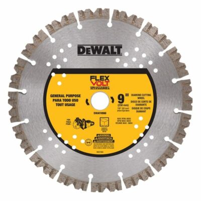 DeWALT DWAFV8900 FLEXVOLT® 9" Diamond Cutting Wheel